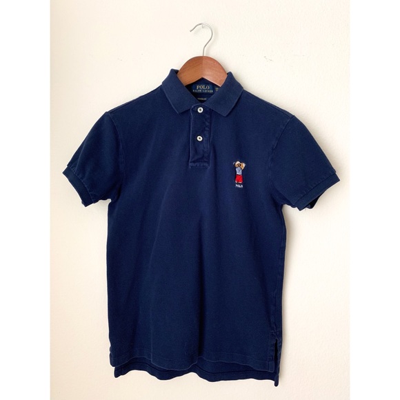 Polo Ralph Lauren Other - Polo Ralph Lauren Polo Bear Embroidered Polo Shirt – Navy Blue (XS)